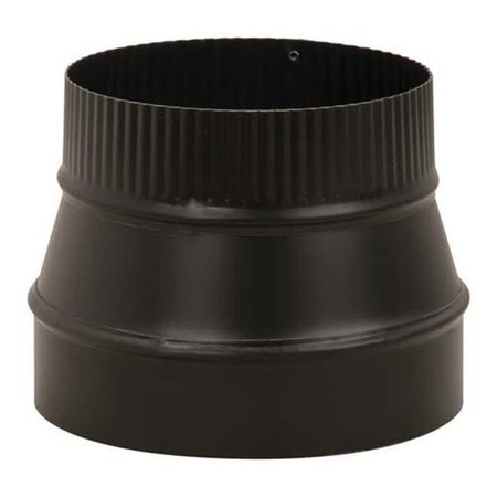 IMPERIAL Imperial BM0080 7" x 8" Small Pipe Reducer Crimped - Black 42543